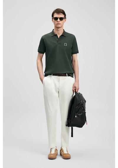 Lufian Carter Smart Erkek Polo Tişört Haki Haki 111040233100630 Haki