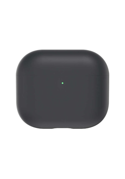 Apple Uyumlu AirPods 3 Kılıf Benks Liquid Silikon PC Kılıf ZORE-270294 Gri