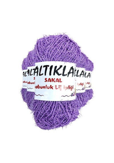 5 Adet Sakal Sabunluk Lif İpliği 09 Çok Renkli