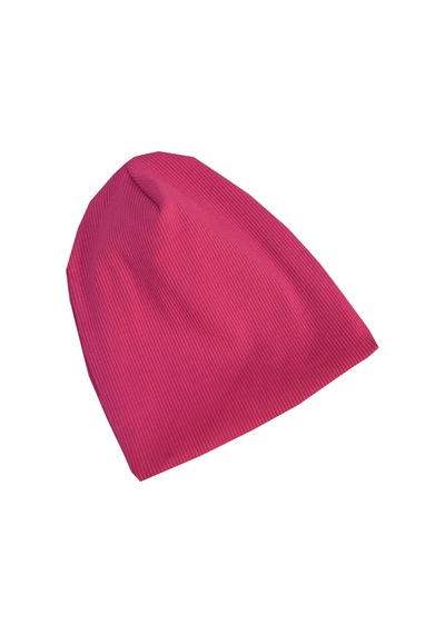 Luess Çocuk Unisex Fitilli Kışlık Bere Koyu Pembe