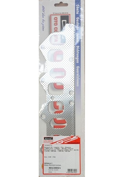 Conta Egzoz Manıfolt Metal F3r Renault Laguna 1.8 Megane 2.0 Otc-40134021