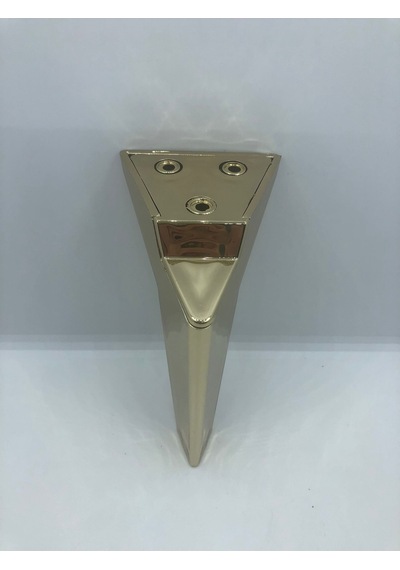 Plastik, 16 Cm Gold Kaplama Koltuk , Mobilya Ayağı 4 Adet