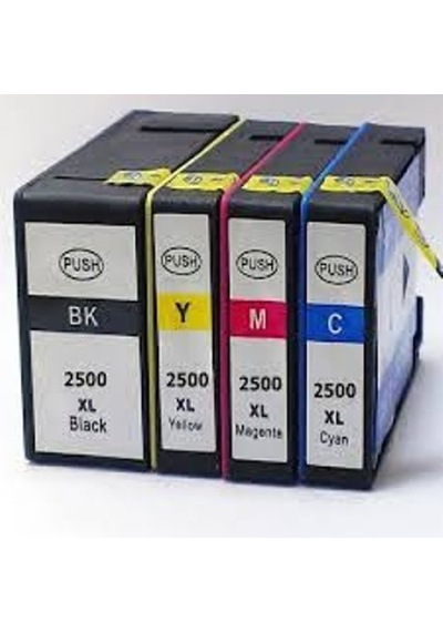 Eko Kartuş Canon Maxify MB-5050 4 Renk  PGI-2500 Xl Uyumlu Kartuş