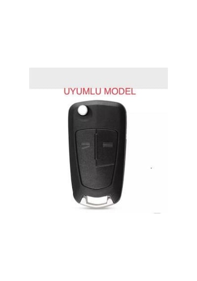 Astra H Corda D Anahtar Silikon Kılıfı 2 Tuşlu Model Kırmızı Renk