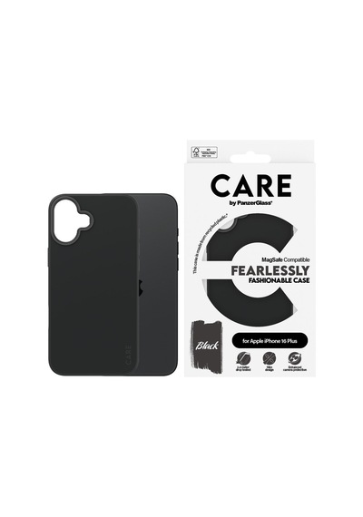 Care Fashion W. Magsafe Apple iPhone Uyumlu 16 Plus Siyah