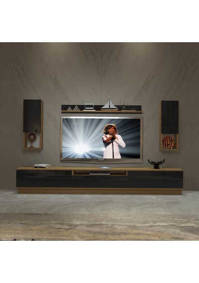 Decoraktiv Trendstyle 270das Mdf Tv Ünitesi Tv Sehpası Pera - Siyah