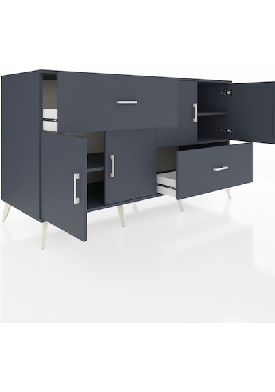 Kronos Konsol 3 Raflı 2 Çekmeceli 4 Kapaklı 176x59x99 Antrasit-an Antrasit-antrasit Kronos Konsol 3 Raflı 2 Çekmeceli 4 Kapaklı 176x59x99 Antrasit-an Antrasit-antrasit