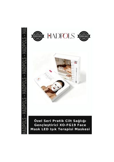 Özel Seri Pratik Cilt Sağlığı Gençleştirici Xo-fg19 Face Mask Led Işık Terapisi Maskesi