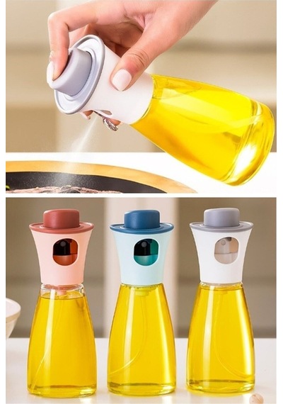 220 Ml Çok Amaçlı Spreyli Cam Şişe Beyaz Diğer