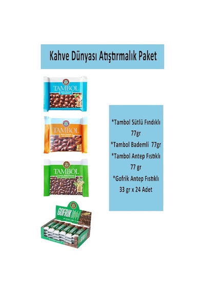 Kahve Dünyası Atıştırmalık Paket 4'lü