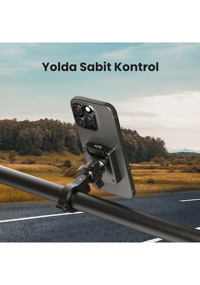 Bix Bph06 Gidon Bağlantılı Motosiklet Bisiklet Telefon Tutucu