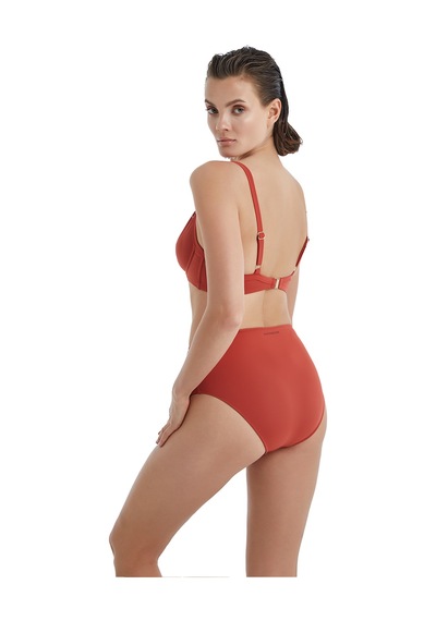 Blackspade Kadın Yüksek Bel Bikini Altı 10512 - Kiremit