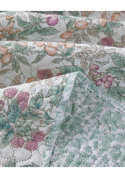 English Home Fruit Fiesta Tek Kişilik Çok Amaçlı Örtü 160x220 Cm Yeşil Yeşil
