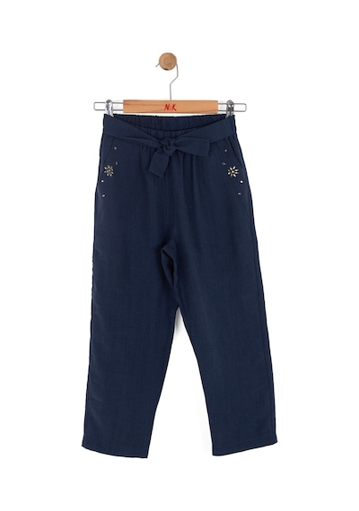 Nk Kids Kız Çocuk Cashmere Pantolon Nk-51330-y Lacivert