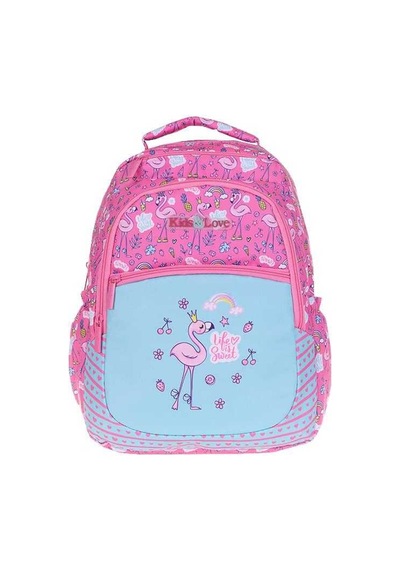 Kaukko Sırt Çantası Kids&love Paterned Flamingo L5107 Diğer