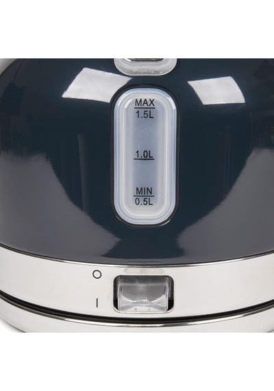 Haden Jersey 1.5 L Çelik Mavi Elektrikli Su Isıtıcı