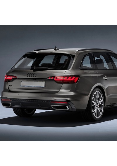 Audi Sport Rings Audi Amblemi - Siyah Bagaj Arkası