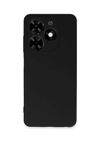 Tecno Spark Go 2024 Kılıf First Silikon - Siyah 0.2M-Çok Renkli