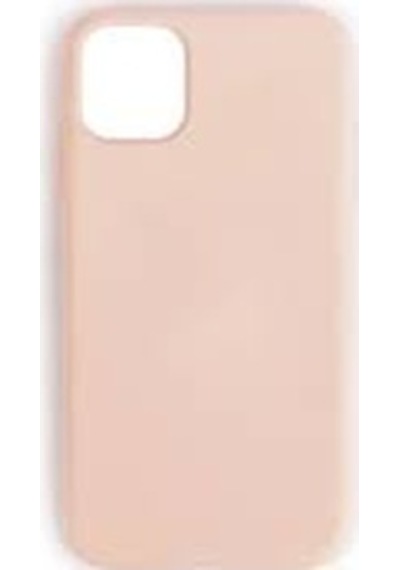 Apple Uyumlu iPhone 11 Kılıf Cappy Silikon Krem