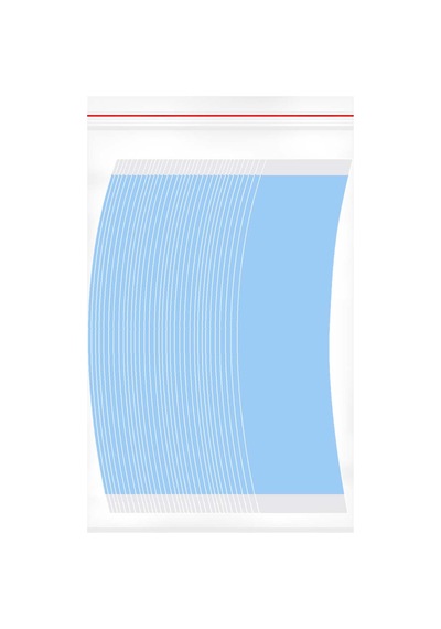 Walker Tape Lace Front™ Protez Saç Bandı Oval ''C″ (2,0 x 7,5 cm)