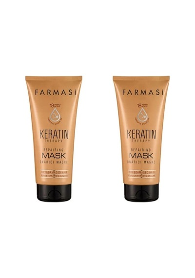 Keratin Therapy Onarıcı Maske 200ml 2x Adet