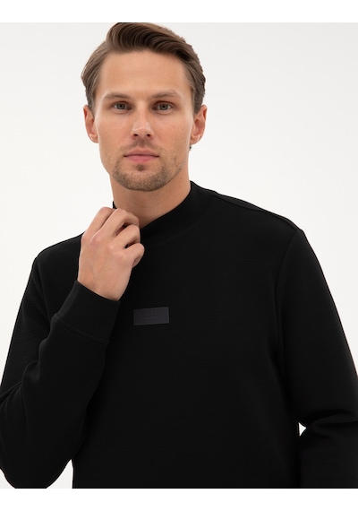 Pierre Cardin Erkek Siyah Sweatshirt 50316633-vr046