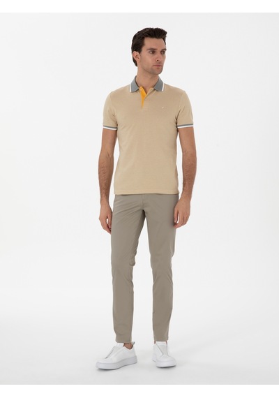 Cacharel Yeşil Slim Fit Pamuk Karışımlı Kanvas Pantolon Yesıl Cacharel Yeşil Slim Fit Pamuk Karışımlı Kanvas Pantolon Yesıl