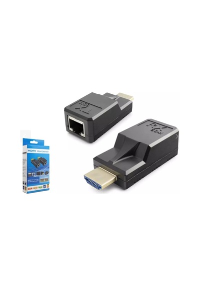 Hadron Hdx1375 60mt Hdmi Extender Siyah Mini Type-c Port Kdo