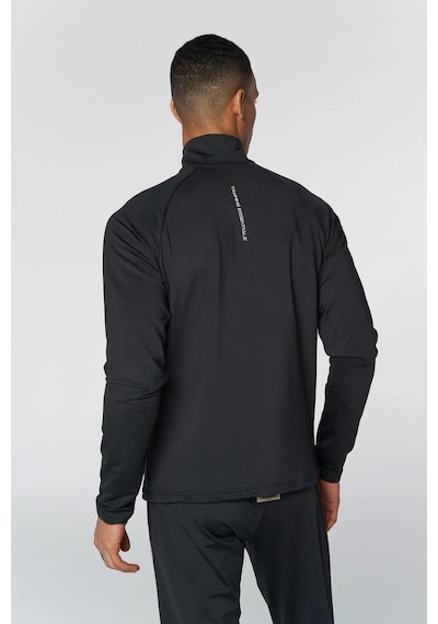 Hummel T-te Strength Training Track 921738-2001 Siyah Erkek Fermuarlı Sweatshirt 001