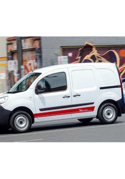 Renault Kangoo Mountain Edition Yan Kapı Şerit Sticker Etiket Modeli