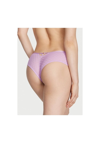 Victoria's Secret The Icon Dantelli Cheeky Külot İpeksi Lila