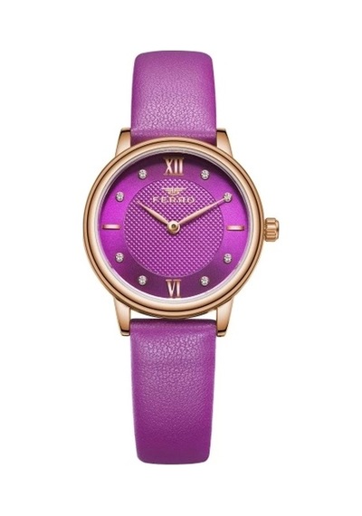 Ferro Mor Deri Kordon Kadın Kol Saati F21195bwt-zc Rose Gold