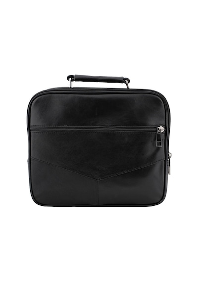 Strong Bag Strong Kasalı Siyah Erkek Orta Boy El Çantası, Omuz Çantası Nyelc Siyah