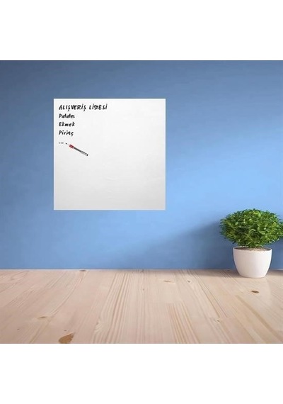 Buffer Ders Çalışma Yazı Tahtası Manyetik Mıknatıslı Duvar Stickerı Çok Renkli
