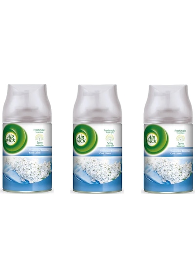 Air Wick Oda Parfümü Cool Linen Temizliğin Esintisi 3 x 250 ML