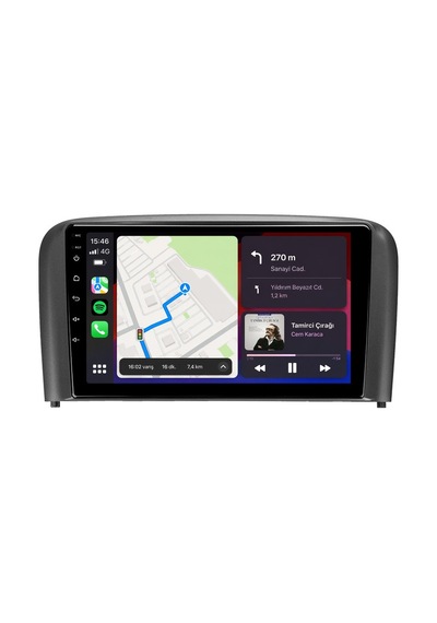 Volvo S80 1999-2006 Android Multimedya Carplay Android Auto Navigasyon Kameralı 10gb Ram 256gb Pro 9"