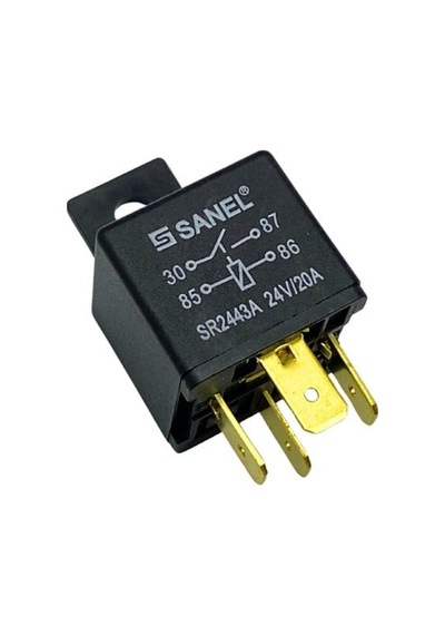 Sanel 24v Röle 4 Uçlu 20 A 30-85-86-87