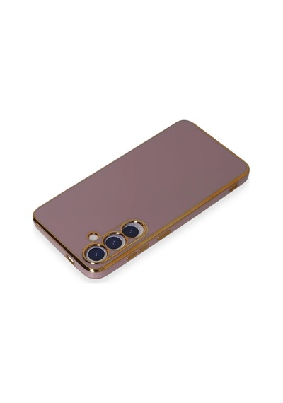 Samsung Uyumlu Galaxy S24 Plus Kılıf Volet Silikon - Mor 0.2M-Çok Renkli