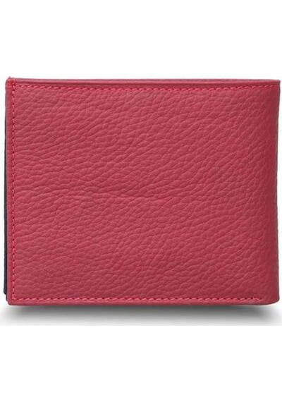Guard Mat Kırmızı - Siyah Yatay Deri Cüzdan - Grd2403xw22273 Diğer Çok Renkli