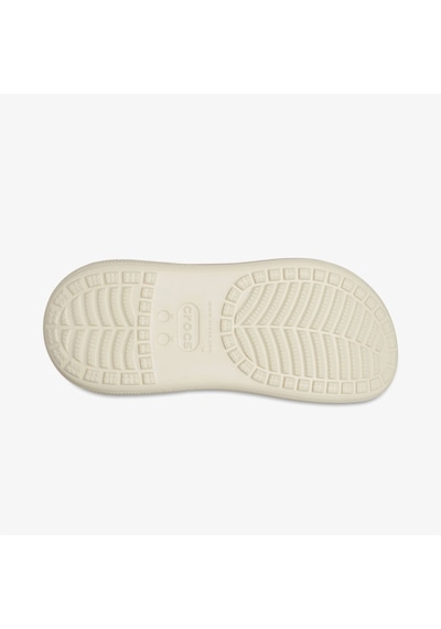 Crocs Classic Crush Kadın Krem Terlik Düz 207521 Krem