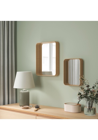 Ikea Dvärgsyren Duvar Aynası 40x50 Cm Naturel