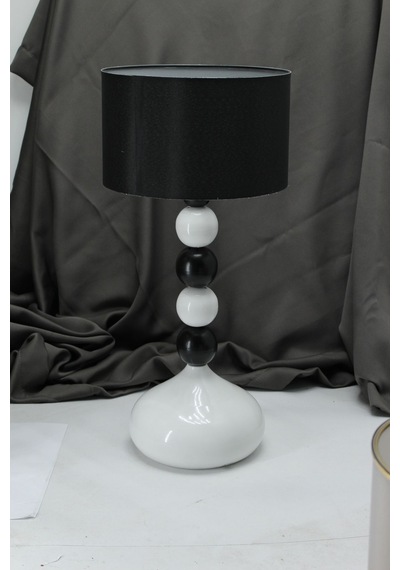 Casa Masa/gece /yatak Başı /metal Ayak /kumaş Başlıklı Abajur Lambası