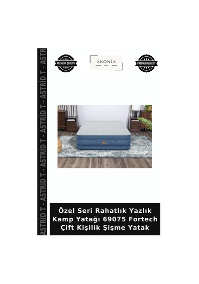 Özel Seri Rahatlık Yazlık Kamp Yatağı 69075 Fortech Çift Kişilik Şişme Yatak Diğer