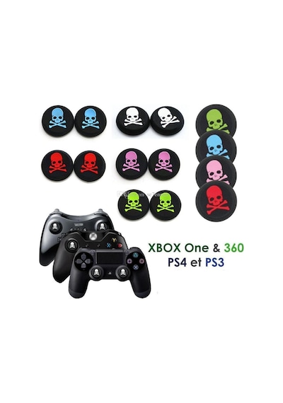 PS4 Uyumlu Black Ops Analog Koruyucu Silikon