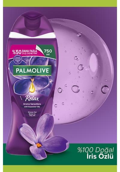 Palmolive Aroma Sensations So Relaxed Aromatik Banyo ve Duş Jeli  2 x 750 ML