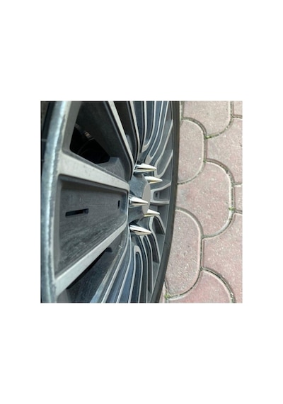 Mermi Sivri Bijon Kapağı Krom 19 Mm Jant Kapağı Carmind Hbcv0000akp1xr