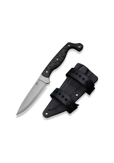 Civivi Mdrn Hunter Black G10 Handle Stonewashed Nitro-v Blade Kamp Bıçak Siyah