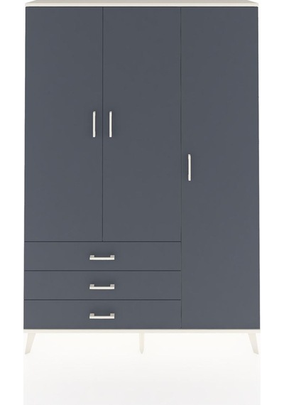 Arges Dolap 6 Raflı 3 Çekmeceli Tek Askılı 132x30x195 Aytaşı-antrasit/antrasit Antrasıt/antrasıt Arges Dolap 6 Raflı 3 Çekmeceli Tek Askılı 132x30x195 Aytaşı-antrasit/antrasit Antrasıt/antrasıt
