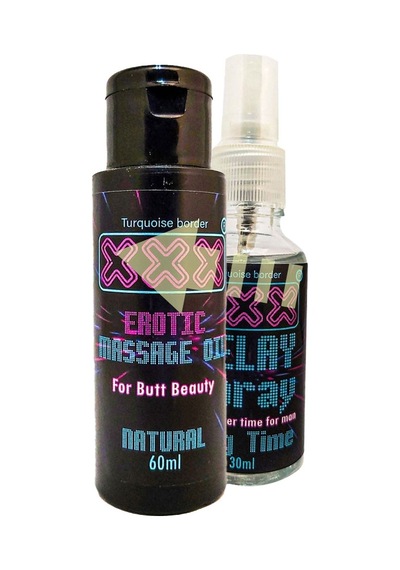 L.xxx 60 Ml Erotikmasaj Yağı + 30 Ml Erkeklere Özel Geciktiricisprey