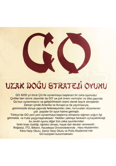 Star Go Oyunu Ahşap Küçük Boy